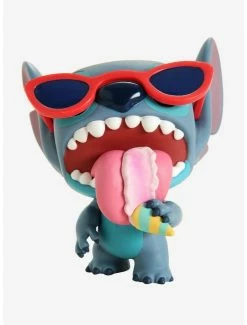 Hot Sale 🧨 Funko Disney Lilo & Stitch Pop! 🌞 Summer Stitch (Scented) Vinyl Figure Hot Topic Exclusive 🎁