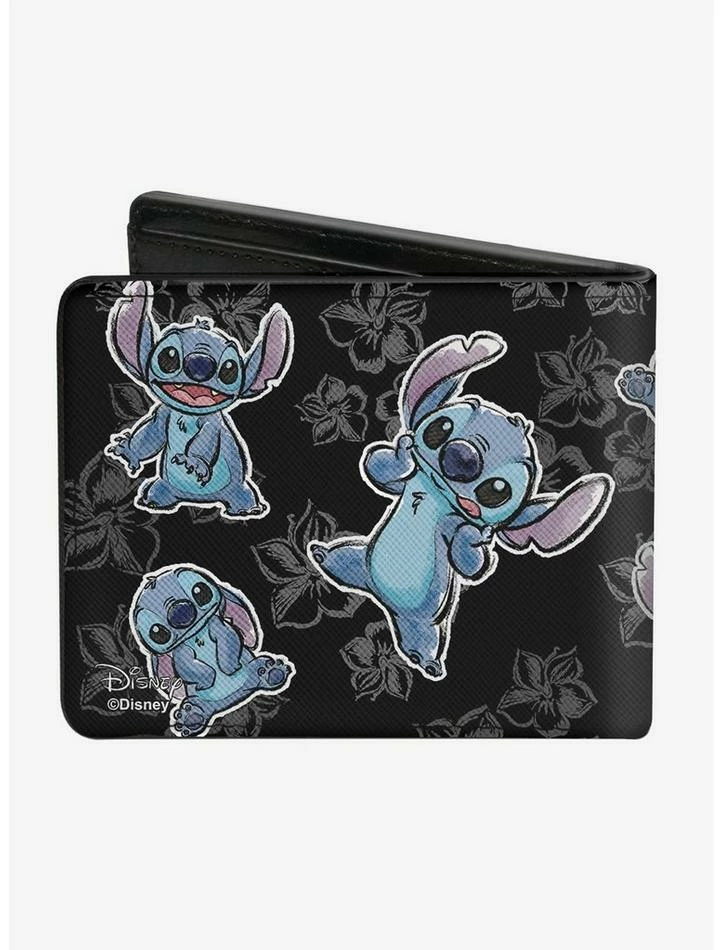 Promo ๐ Disney Lilo & Stitch Hibiscus Stitch Sketch Bi-Fold Wallet ๐ 4 Promo ๐ Disney Lilo & Stitch Hibiscus Stitch Sketch Bi-Fold Wallet ๐ - Image 2