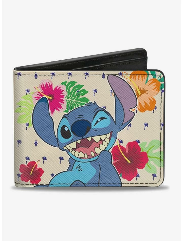 Wholesale ๐คฉ Disney Lilo & Stitch Winking Ohana Means Family Bi-Fold Wallet ๐ฏ 3 Wholesale ๐คฉ Disney Lilo & Stitch Winking Ohana Means Family Bi-Fold Wallet ๐ฏ