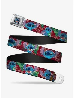 Budget ❤️ Disney Lilo & Stitch - Stitch 6 Expressions Tropical Seatbelt Belt ✨