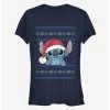 Budget 🔥 Disney Lilo & Stitch 🎄 Christmas Santa Stitch 👧 Girls T-Shirt 🎉 -lilo and stitch shop 13315369 hi