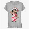 Deals 💯 Disney Lilo & Stitch 🎄 Christmas Lilo 👧 Girls T-Shirt 🎁 -lilo and stitch shop 13315383 hi