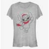 Best reviews of ❤️ Disney Lilo & Stitch ❄ Christmas Stitch Outline 👧 Girls T-Shirt 🤩 -lilo and stitch shop 13315418 hi