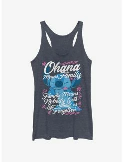Flash Sale 🔥 Disney Lilo & Stitch Ohana Family 👧 Girls Tank 👍
