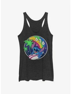 Hot Sale 🌟 Disney Lilo & Stitch Retro Rainbow 👧 Girls Tank 💯