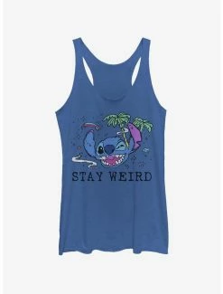 Outlet 😀 Disney Lilo & Stitch Trippy Stitch 👧 Girls Tank 😀