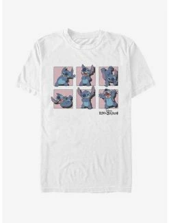 Top 10 ❤️ Disney Lilo & Stitch Poses Framed T-Shirt 🤩 -lilo and stitch shop 14155544 hi