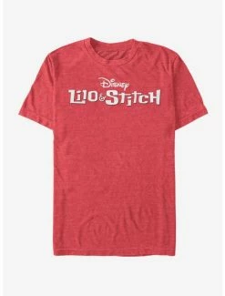 Top 10 😉 Disney Lilo & Stitch Basic Logo T-Shirt 🔥
