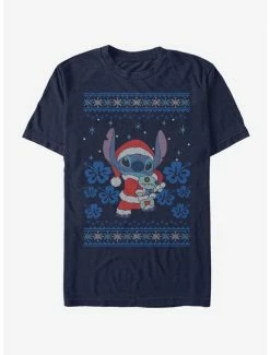 Best Sale ⭐ Disney Lilo & Stitch Holiday Stitch T-Shirt 😀