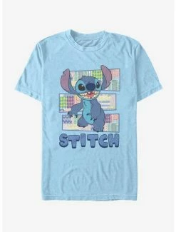 Cheap ⌛ Disney Lilo & Stitch Stitch Character 👚 Shirt With Pattern T-Shirt ⭐