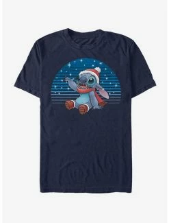 Top 10 😀 Disney Lilo & Stitch Holiday Snowing Stitch T-Shirt 🎁