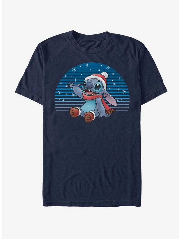 Top 10 😀 Disney Lilo & Stitch Holiday Snowing Stitch T-Shirt 🎁 3 Top 10 😀 Disney Lilo & Stitch Holiday Snowing Stitch T-Shirt 🎁