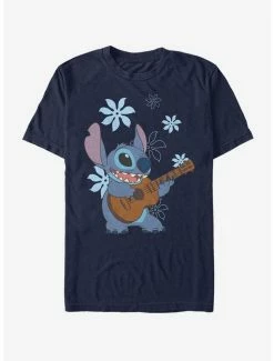 Wholesale ✔️ Disney Lilo & Stitch Stitch Flowers T-Shirt 💯
