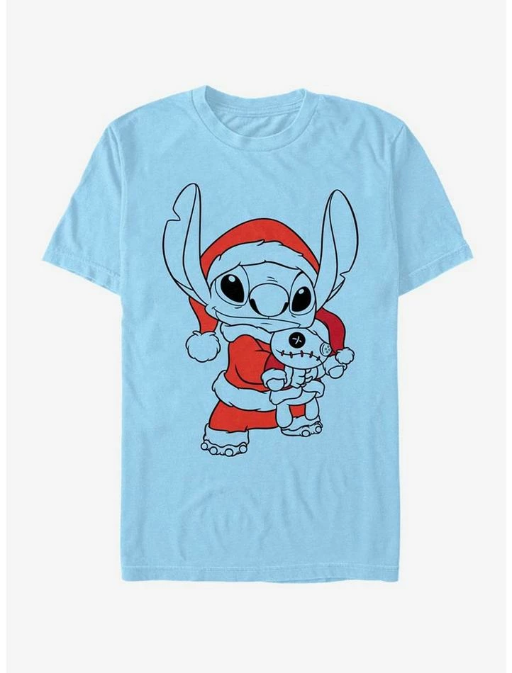 Cheapest 😍 Disney Lilo & Stitch Holiday Stitch Fill T-Shirt 🎉 3 Cheapest 😍 Disney Lilo & Stitch Holiday Stitch Fill T-Shirt 🎉