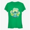 Best Sale 💯 Disney Lilo & Stitch Lucky Stitch 👧 Girls T-Shirt 🔥 -lilo and stitch shop 14432744 hi