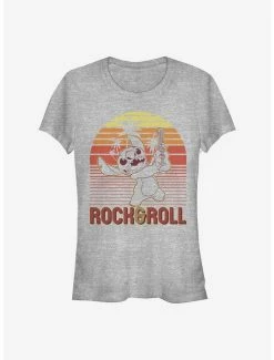 Wholesale 👏 Disney Lilo & Stitch Rock And Roll Stitch 👧 Girls T-Shirt 😀