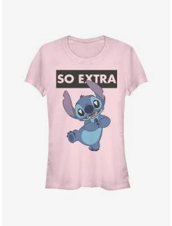 Cheap 🔥 Disney Lilo & Stitch So Extra 👧 Girls T-Shirt 👍