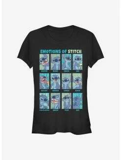 Buy 😀 Disney Lilo & Stitch Emotion 👧 Girls T-Shirt 👏