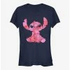 Budget 🎁 Disney Lilo & Stitch Heart Fill 👧 Girls T-Shirt 🤩 -lilo and stitch shop 14433063 hi