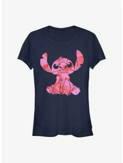 Budget 🎁 Disney Lilo & Stitch Heart Fill 👧 Girls T-Shirt 🤩