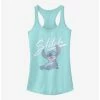 Coupon 🎉 Disney Lilo & Stitch Wink 👧 Girls Tank ✨ -lilo and stitch shop 14434213 hi