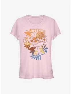Hot Sale 🥰 Disney Lilo & Stitch Aloha Stitch 👧 Girls T-Shirt 👏