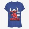 Buy ❤️ Disney Lilo & Stitch Badness Level 👧 Girls T-Shirt 😍