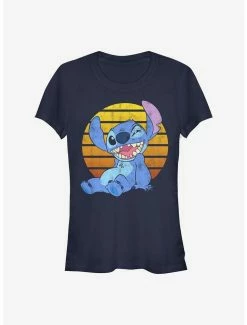 Budget ⭐ Disney Lilo & Stitch Bright Stitch 👧 Girls T-Shirt 🧨