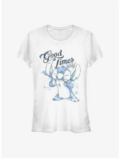 Best deal 🌟 Disney Lilo & Stitch Good Times 👧 Girls T-Shirt ⌛