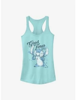 Outlet 😍 Disney Lilo & Stitch Good Times 👧 Girls Tank 😀