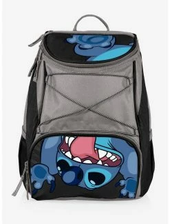 New 😍 Disney Lilo and Stitch 🎒 Backpack Cooler Stitch Black 👍