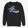 Cheap 👏 Disney Lilo & Stitch D.J. Stitch Crew Sweatshirt 😍 -lilo and stitch shop 14647880 hi