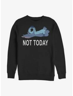 Flash Sale 🎁 Disney Lilo & Stitch Not Today Crew Sweatshirt 👏