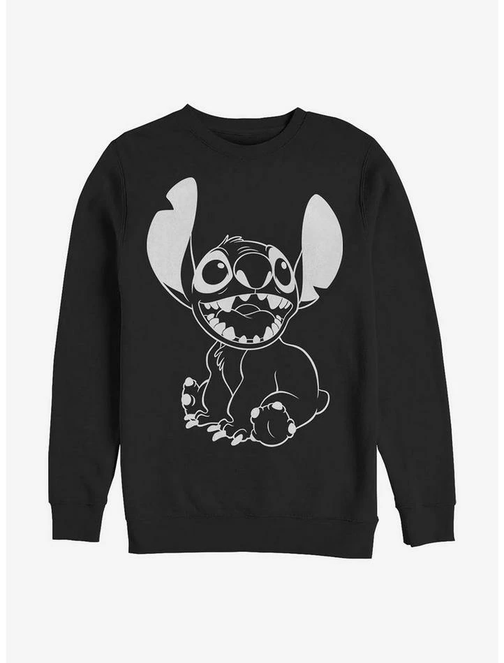 Cheapest 💯 Disney Lilo & Stitch Outline Stitch Crew Sweatshirt ✔️ 3 Cheapest 💯 Disney Lilo & Stitch Outline Stitch Crew Sweatshirt ✔️