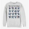 Best Sale ⌛ Disney Lilo & Stitch Moods Crew Sweatshirt ⭐ -lilo and stitch shop 14647961 hi