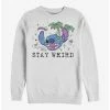 Coupon 🤩 Disney Lilo & Stitch Stay Weird Stitch Crew Sweatshirt ❤️ -lilo and stitch shop 14647988 hi