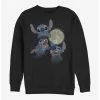 Coupon 🌟 Disney Lilo & Stitch Three Stitch Moon Crew Sweatshirt 🔥 -lilo and stitch shop 14648042 hi