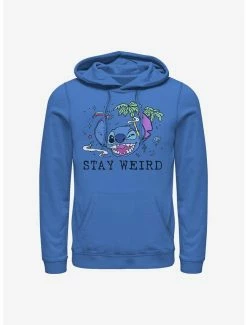 Buy 😀 Disney Lilo & Stitch Stay Weird Stitch Hoodie 💯