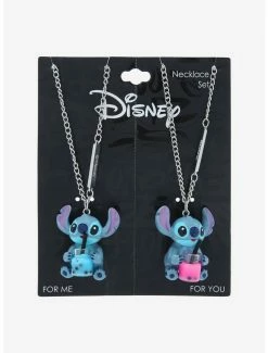 Flash Sale 🔔 Disney Lilo & Stitch Boba Besties Necklace Set 🧨 -lilo and stitch shop 15140378 av2