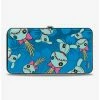 Deals 🧨 Disney Lilo & Stitch Scrump Hibiscus Hinge Wallet 😍 -lilo and stitch shop 15257800 hi