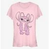 Best Sale 🤩 Disney Lilo & Stitch Big Angel 👧 Girls T-Shirt ⭐