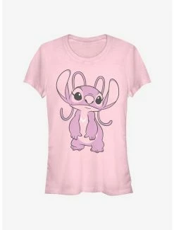 Best Sale 🤩 Disney Lilo & Stitch Big Angel 👧 Girls T-Shirt ⭐