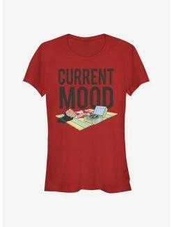 Coupon ⌛ Disney Lilo & Stitch Current Mood Lilo 👧 Girls T-Shirt ❤️ -lilo and stitch shop 15387510 hi 1