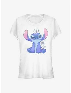 Best deal ⭐ Disney Lilo & Stitch Cute Ducks 👧 Girls T-Shirt 👍
