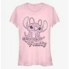 Best Pirce 🔔 Disney Lilo & Stitch Fluffy Angel 👧 Girls T-Shirt 🌟 -lilo and stitch shop 15387538 hi