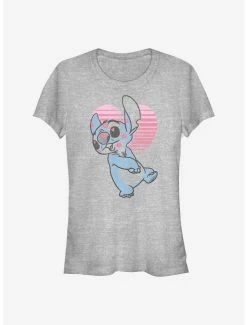 Outlet ⌛ Disney Lilo & Stitch Kissy Faced 👧 Girls T-Shirt 🤩