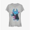 Flash Sale 👍 Disney Lilo & Stitch Vampire Stitch 👧 Girls T-Shirt ❤️ -lilo and stitch shop 15387777 hi