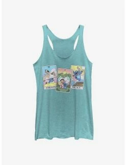 Cheapest 👏 Disney Lilo & Stitch Lilo Stitch Tarot 👧 Girls Tank ⭐