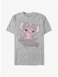 New 😉 Disney Lilo & Stitch Fluffy Angel T-Shirt ❤️