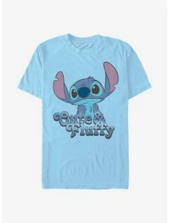 Discount 🤩 Disney Lilo & Stitch Fluffy Stitch T-Shirt 😀
